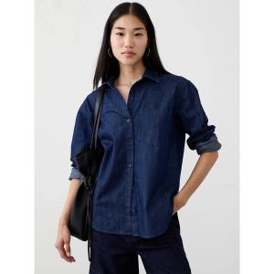 ブラウス シャツ BANANA REPUBLIC FACTORY STORE　　デニム シャツ レディース