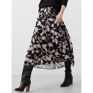 スカート BANANA REPUBLIC FACTORY STORE　　シフォン ミディスカート