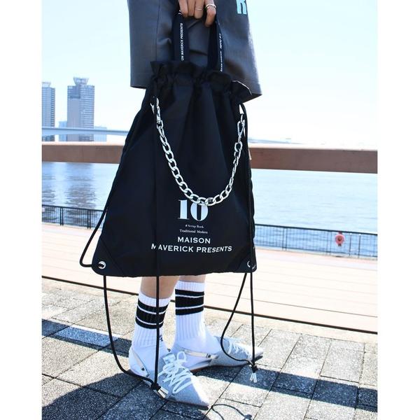 デイバック リュック 「MAISON MAVERICK PRESENTS」LOGO Nylon Ba...