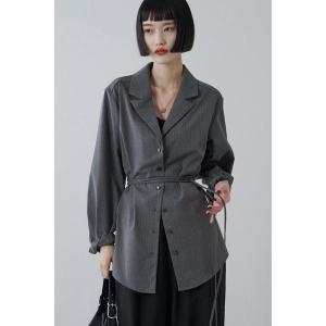 Lui's　ダブルジップショートジャケット mi-企画】ダブルジップショートジャケット（テーラード