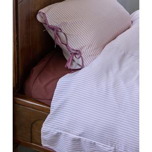 ベッド 寝具 Casselini HOME(キャセリーニ ホーム)ストライプ布団カバーセット(シングル)