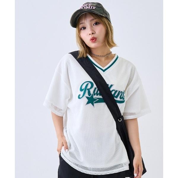 tシャツ 「LTXC」メッシュレイヤードルーズT キッズ 子供服 女の子