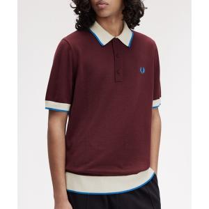 FRED PERRY（フレッドペリー） ポロシャツ 半袖 Pique Stitch Knitted