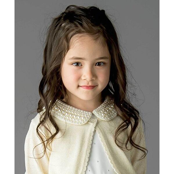 つけ襟 付け襟 パールモチーフつけ襟 キッズ 子供 女の子