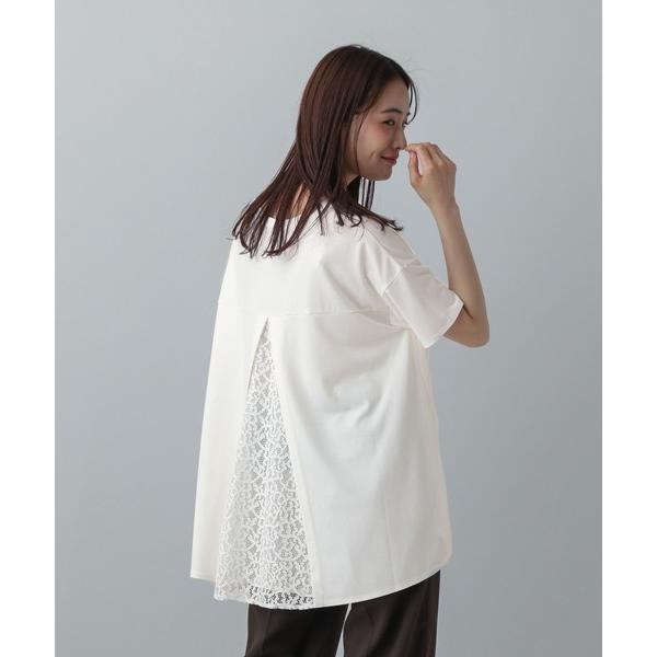 tシャツ MATINEE LINE/冷感バックレースT/575154 レディース