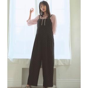 Feroux（フェルゥ） サロペット オーバーオール 「洗える」フリル