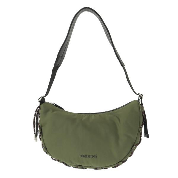 ショルダーバッグ バッグ LACE-UP CORD MOON SHOULDER BAG レディース ...