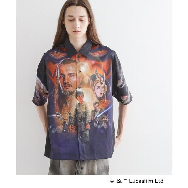 シャツ 「STAR WARS」Capsule Collection 2WAY半袖シャツ メンズ