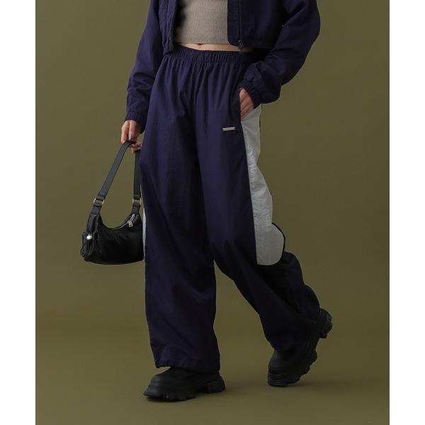 ワイドパンツ パンツ ナイロントラックパンツ / セットアップ対応 レディース