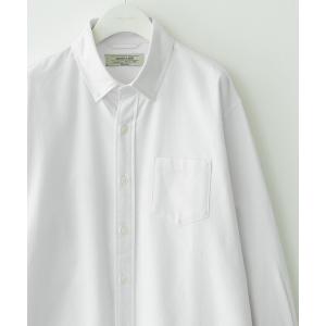 シャツ 抗菌オックスボタンダウン長袖シャツ メンズ