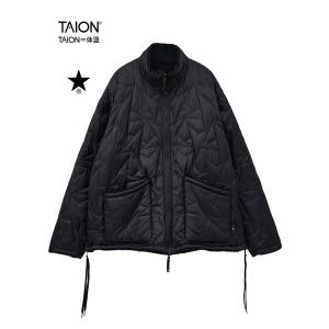 ダウンコート ダウンジャケット 「TAION」MILITARY STAR QUILTING ＆ BOA REVERSIBLE STAND JACKE
