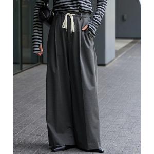 JOURNAL STANDARD パンツ ギャザーボリュームカラーパンツ レディース