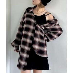 ブラウス シャツ オンブレチェック２ＷＡＹシャツ / チェックシャツ レディース