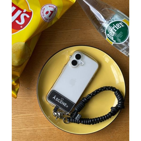 「A SCENE/エーシーン」 DESIGN PARACORD STRAP LEATHER デザイン...