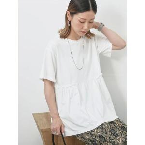 tシャツ フリルチュニック レディース