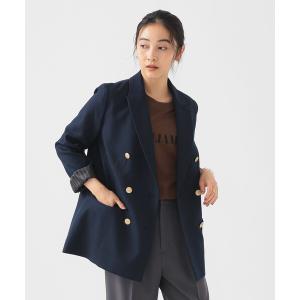 ジャケット テーラードジャケット ダブルブレスト ジャケット レディース