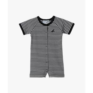 ベビー服 半袖ロンパース 細ボーダーの買取情報