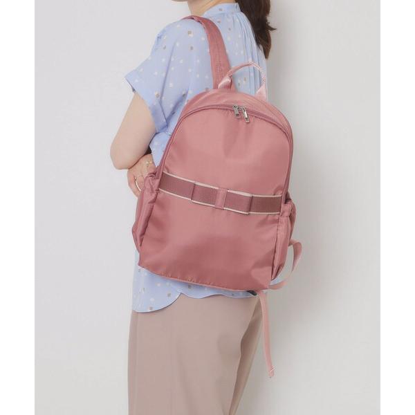 デイバック リュック 「A4対応／6ポケット」リボンモチーフリュック レディース