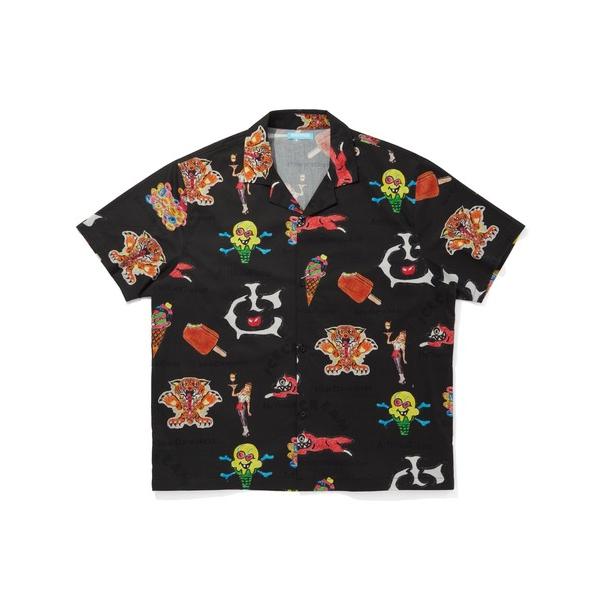 シャツ OPEN COLLAR SS SHIRT メンズ レディース