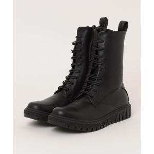 ブーツ BUENO （ブエノ） / 本革 レースアップブーツ Z5208 サイドジップブーツ レディース