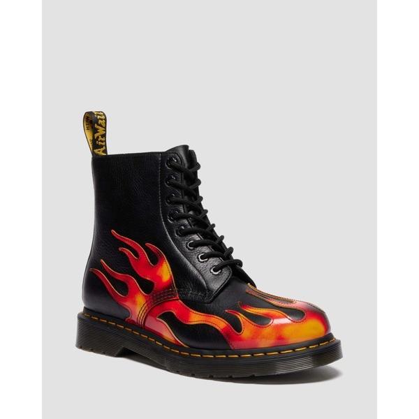 ブーツ Dr. Martens/ドクターマーチン 1460 PASCAL FLAME 8 ホール ブ...