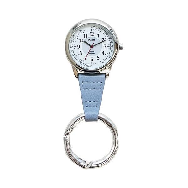 キーホルダー ソーラーカラビナウォッチ