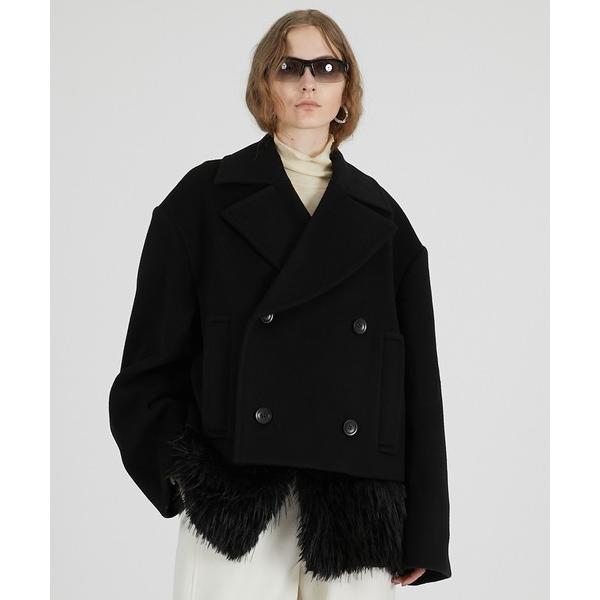 ピーコート pコート ファーレイヤードピーコート / Fur Layered Peacoat レディ...