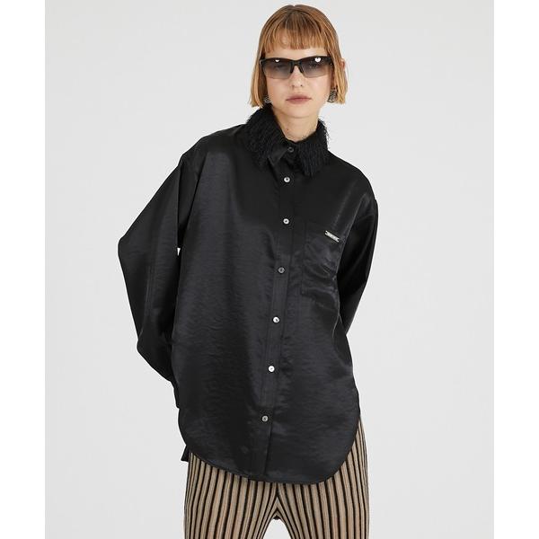 ブラウス シャツ フェザーカラーシャツ / Feather Collar Shirt レディース