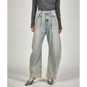 ジーンズ デニム デニムパンツ 「Pre-Order」ハイウエストカーブデニム / High-waisted Curved Denim レディース