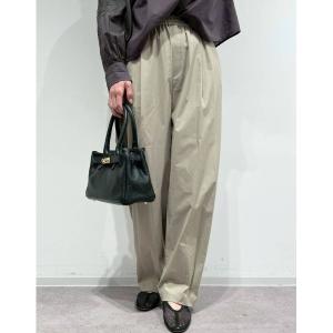 パンツ ＴＲ×ＴＣポプリンストレッチイージーカーブパンツ レディース