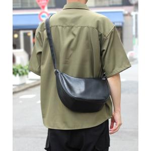 ショルダーバッグ 「fulcro」フルクロ arch S アーチ型 ショルダーバック S メンズ レディース