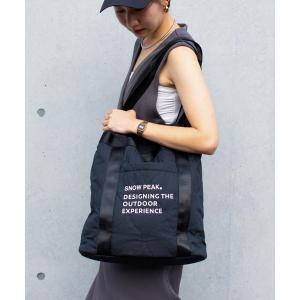 トートバッグ Snow Peak / Quilted Ripstop Tote キルティングリップストップ トートバッグ メンズ レディース