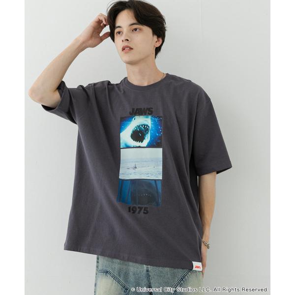 tシャツ 「別注」SENSE OF PLACE×JAWS　プリントT-SHIRTS/A メンズ