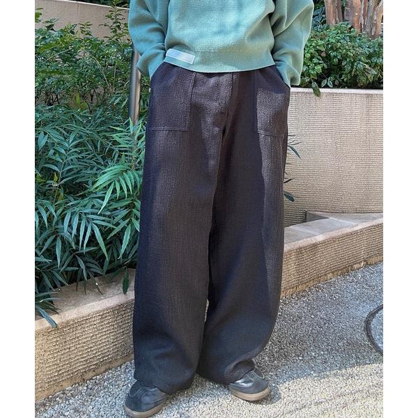 パンツ ツイードライクベイカーパンツ/セットアップ着用可 メンズ レディース