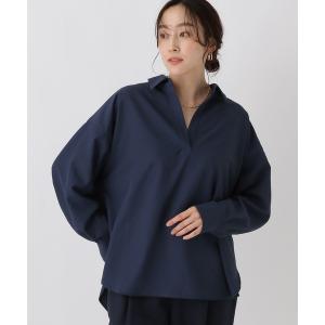 アイロンいらずのスキッパーシャツ