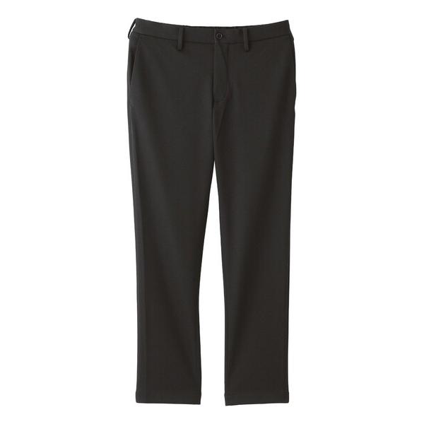 スラックス テーラードジャージー パンツ ウール混メッシュジャージー メンズ