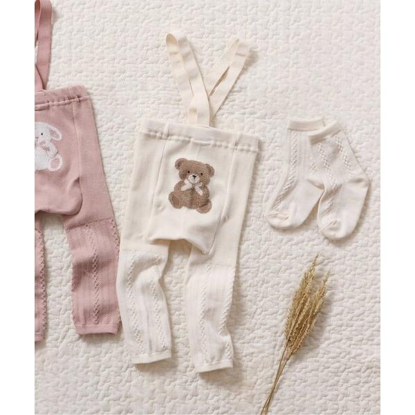 ベビー アニマルおしりモチーフレギンス＆ソックスセット