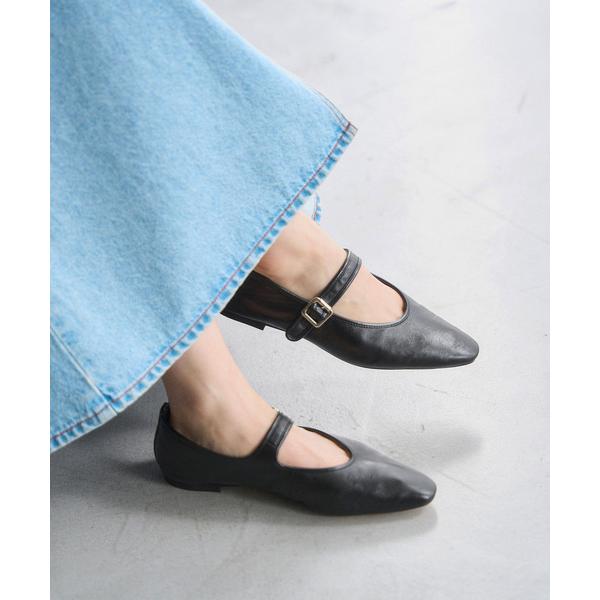 シューズ 「追加」レザーソフトメリージェーン レディース