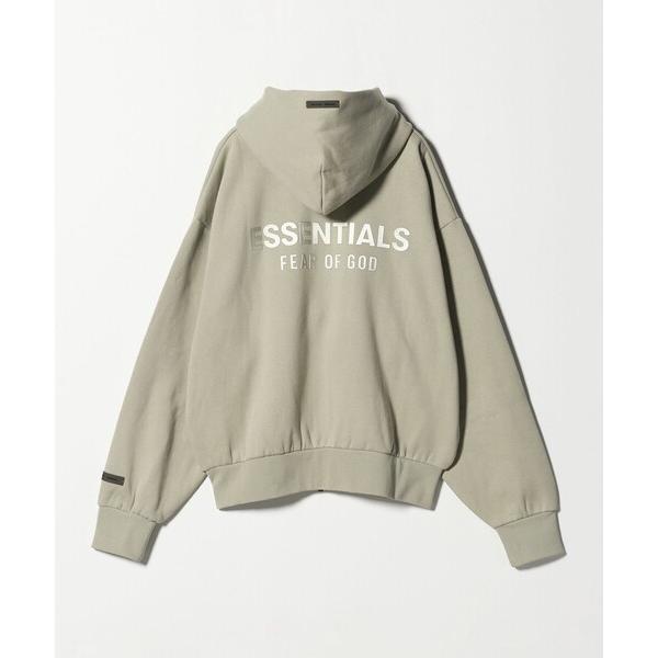 パーカー 「FEAR OF GOD ESSENTIALS」フリース ジップアップ フーディー メンズ