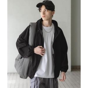 「SENSE OF PLACE by URBAN RESEARCH」 ジップアップブルゾン LARGE ブラック メンズ