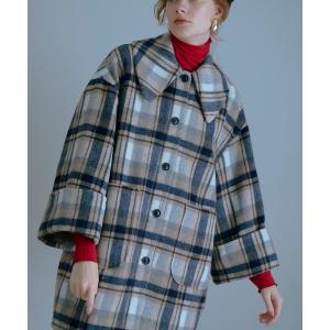 「Lil Ambition」 ステンカラーコート FREE ネイビー レディース