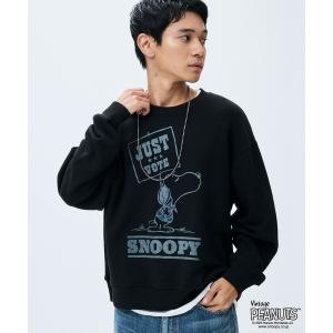 トレーナー スウェット PEANUTS SNOOPY スウェット メンズ レディース