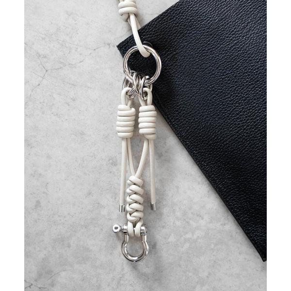 キーホルダー SENTI センティ / LEATHER BRAID KEY RING レザーブレード...