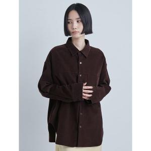 ブラウス シャツ コーデュロイSH レディース