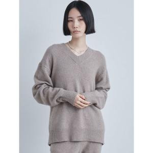 ニット セーター ソフトシャギーオーバーサイズNT レディース