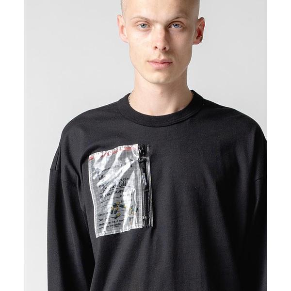 tシャツ yoshiokubo ヨシオクボ / MEDICINE FILM PKT L/S T フィ...