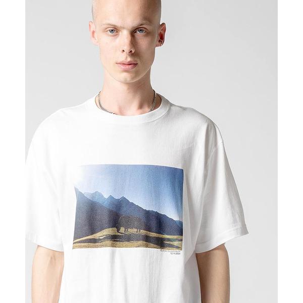 tシャツ yoshiokubo ヨシオクボ / PHOTO S/S T ”YAK” ヤクシルクスクリ...
