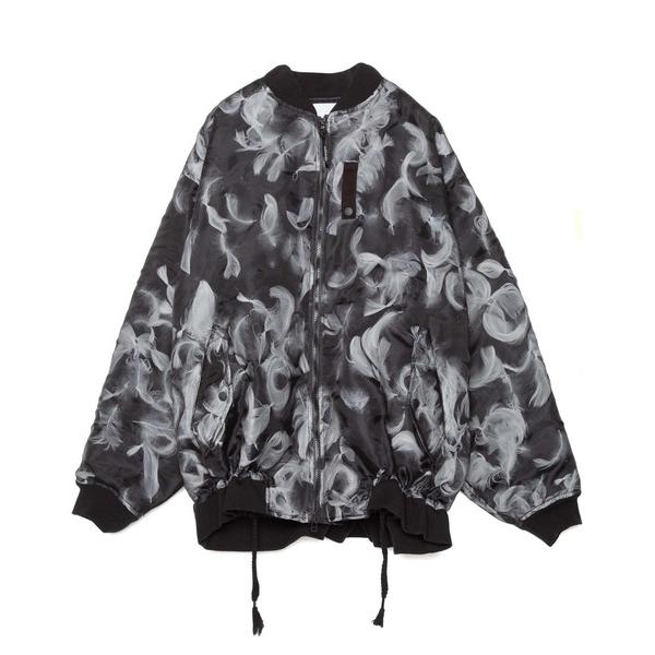 ブルゾン アウター yoshiokubo ヨシオクボ / FEATHER MA-1 BLOUSON ...