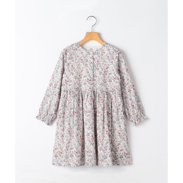 ワンピース SHIPS KIDS:80〜90cm / リバティ 長袖 ワンピース キッズ 子供服 女...