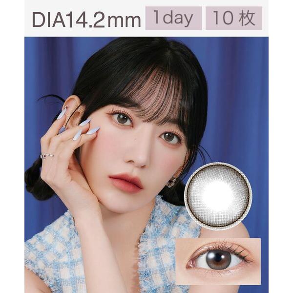 カラコン コンタクトレンズ モラク 「水光カラコン」MOLAK 1DAY 10枚入り ドーリッシュグ...